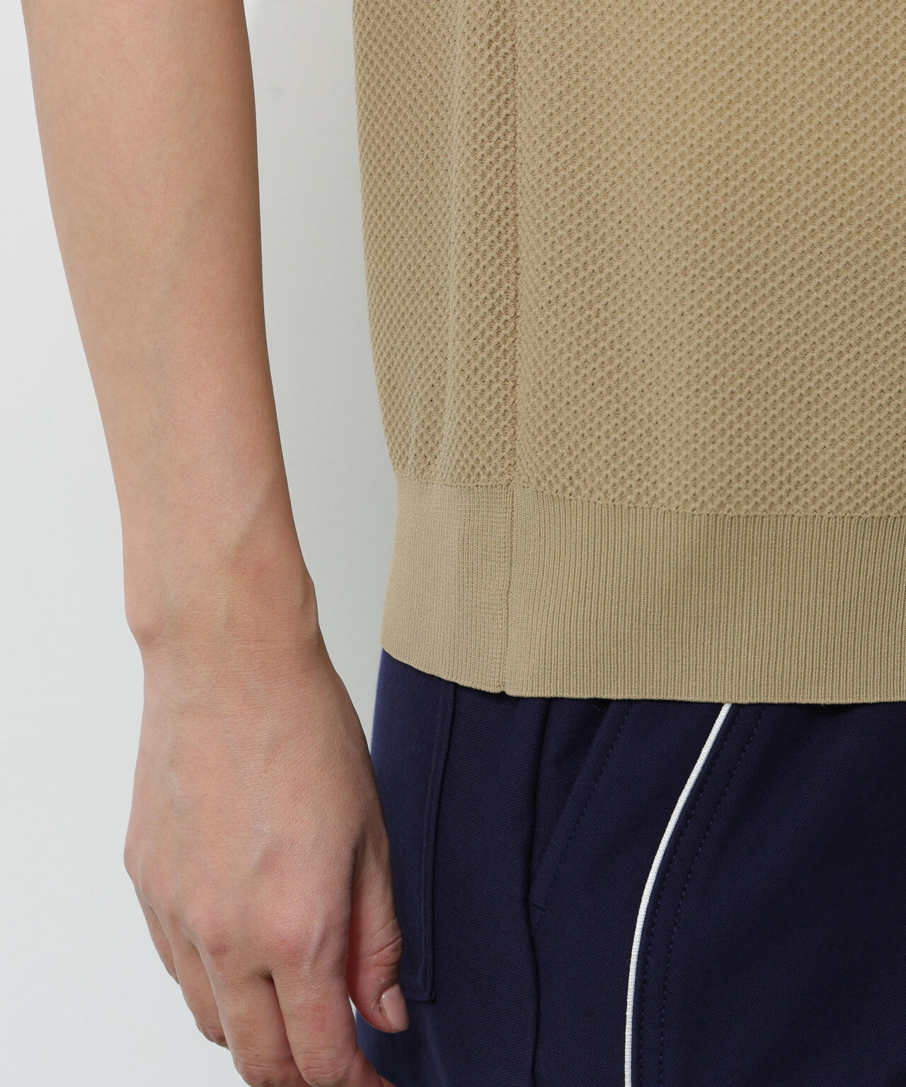 【PING APPAREL】Mr.PINGエンボス半袖ハイネックニット ＜NATIVE＞ (LADIES)
