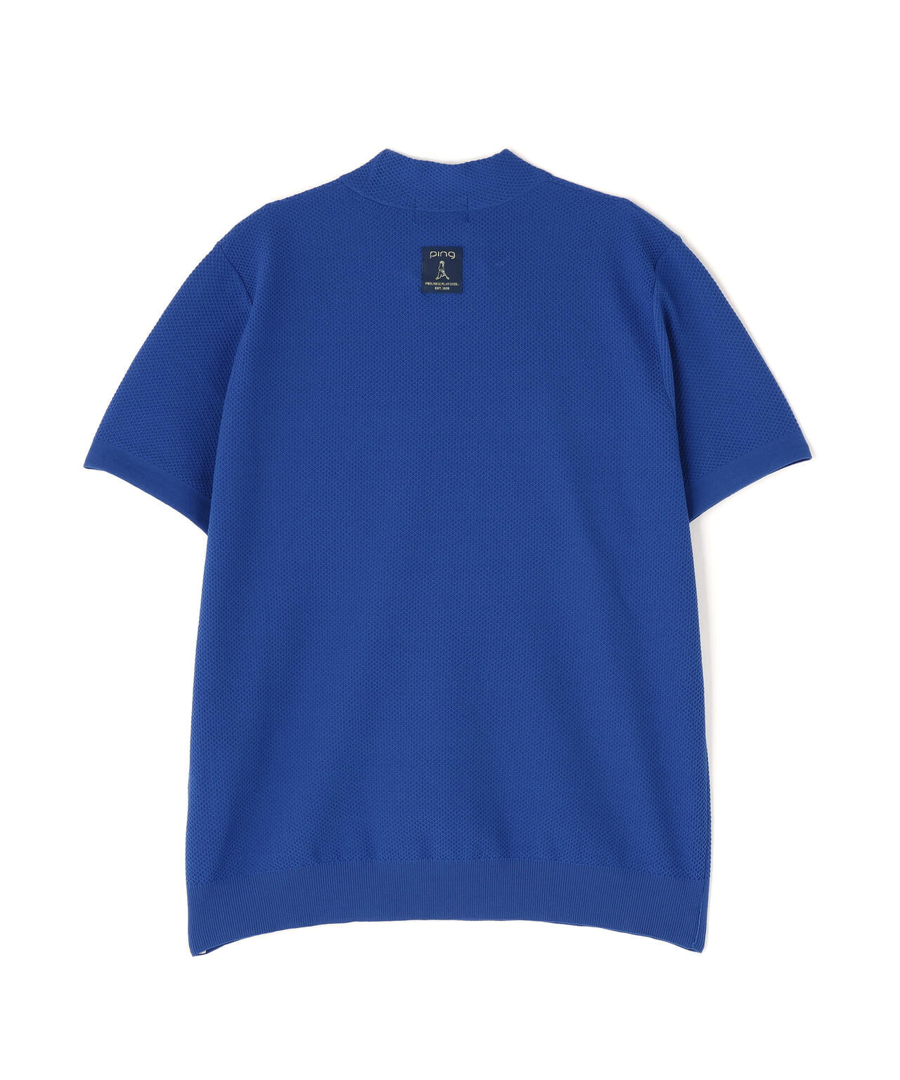 【PING APPAREL】Mr.PINGエンボス半袖ハイネックニット ＜NATIVE＞ (LADIES)