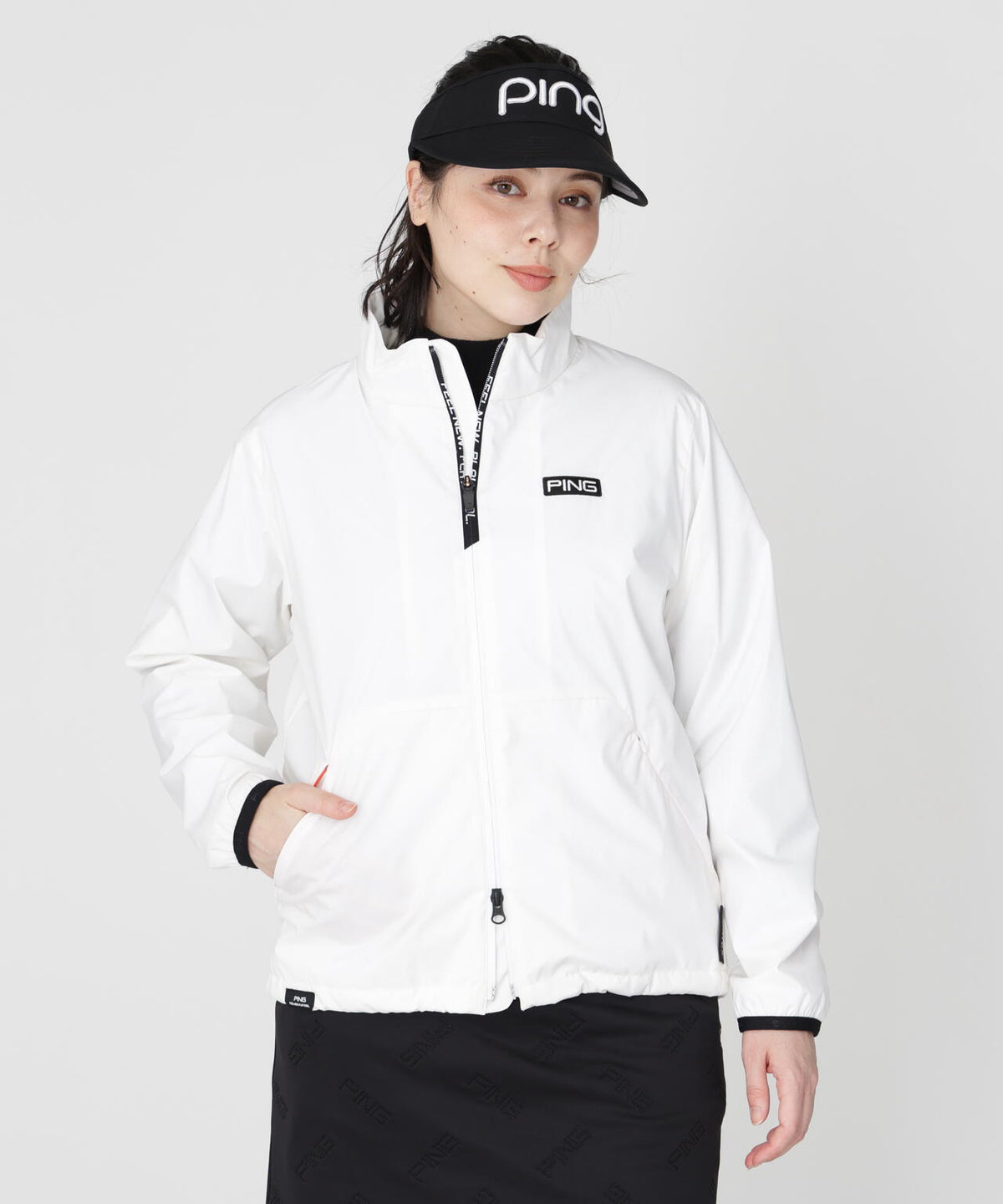 [PING APPAREL] [防風・撥水] パーテックスアンリミテッドフルジップブルゾン (LADIES)