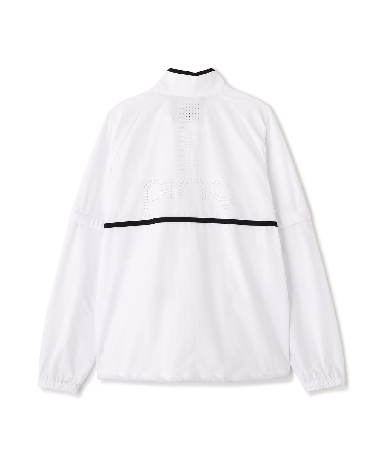 【PING APPAREL】ストレッチハイゲージ天竺2WAYスタンドフルジップブルゾン (LADIES)
