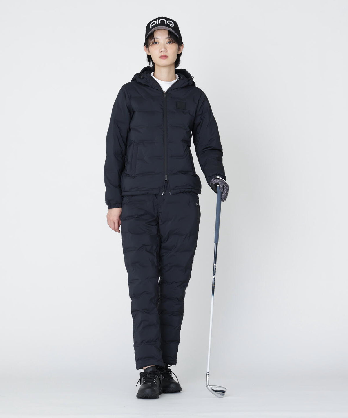 [PING APPAREL] [撥水・保温] サーモライトエコメイド二重織中綿パンツ (LADIES)