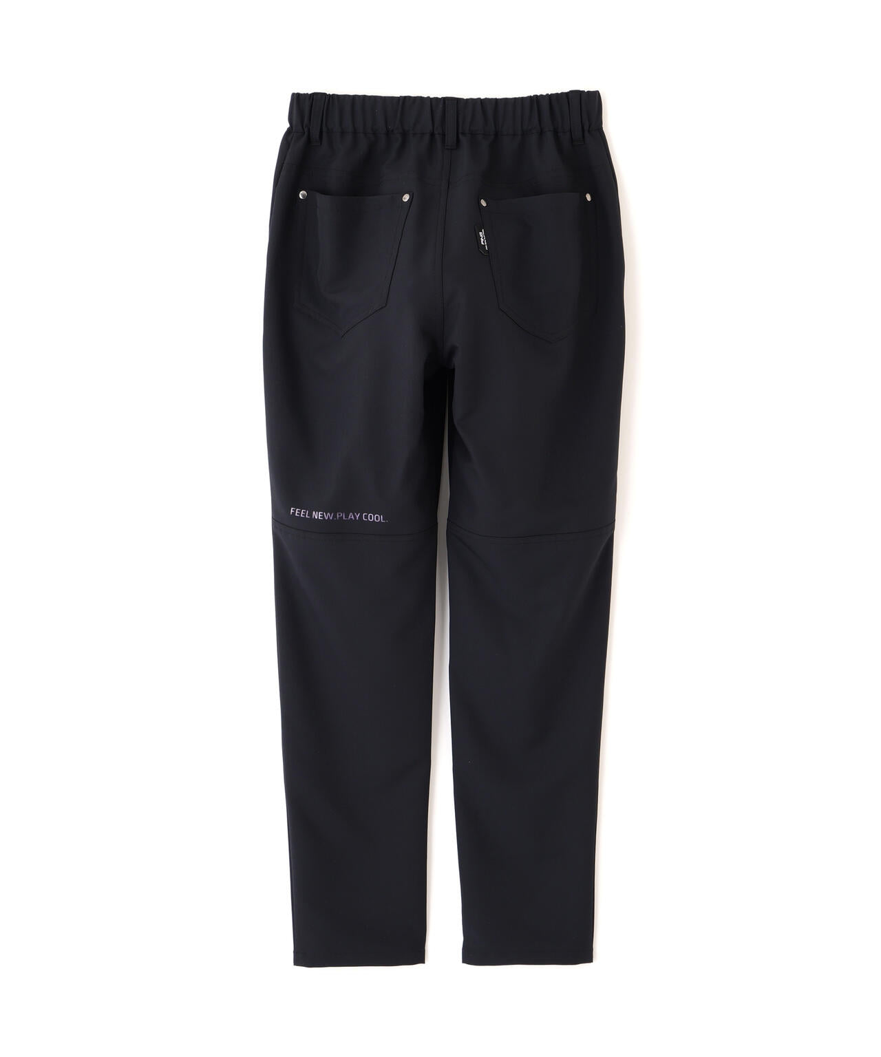 【PING APPAREL】全方向ストレッチ裏グリッドナイロン5ポケットテーパードパンツ (LADIES)