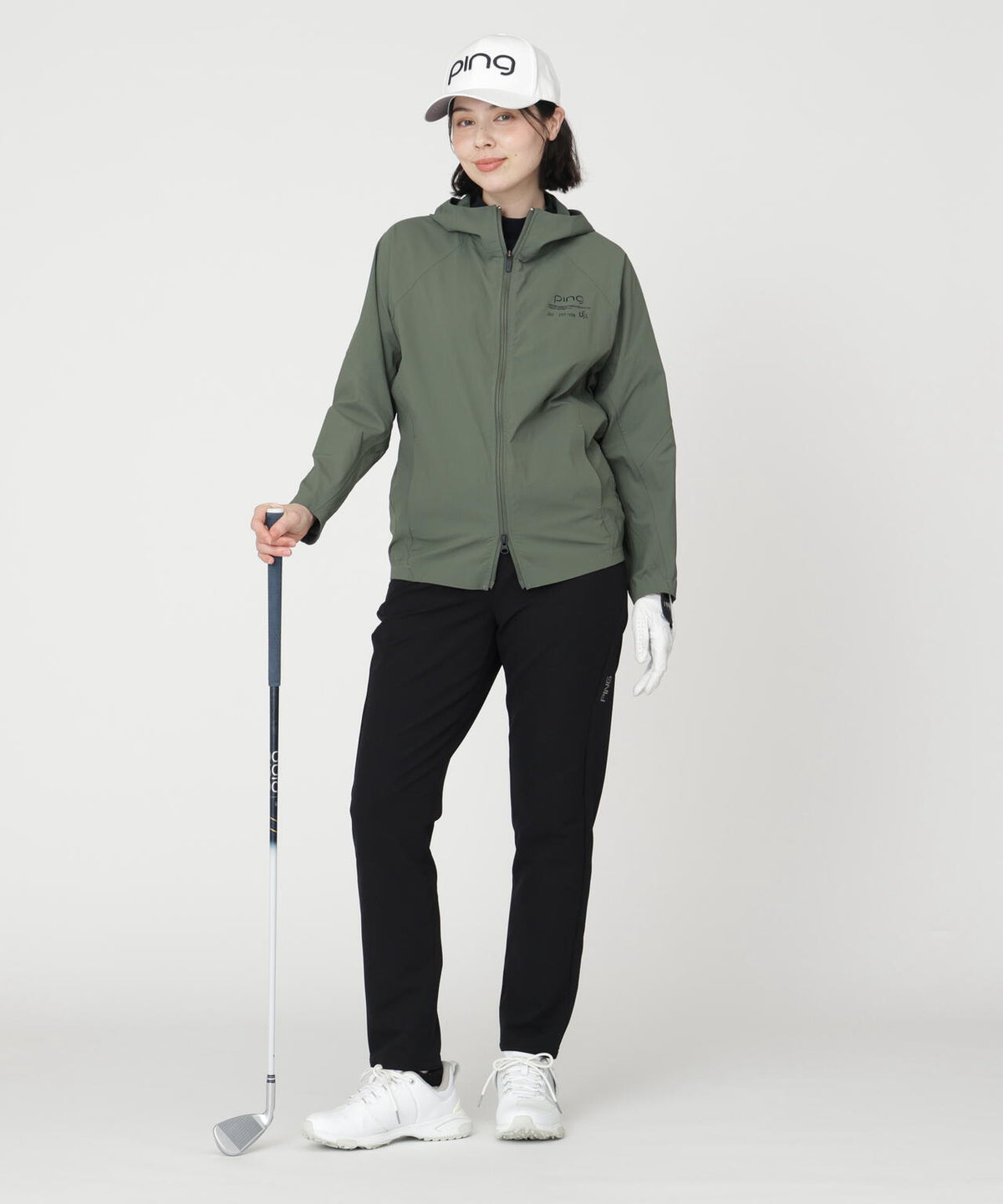 【PING APPAREL】全方向ストレッチパーテックスアンリミテッドテーパードパンツ (LADIES)