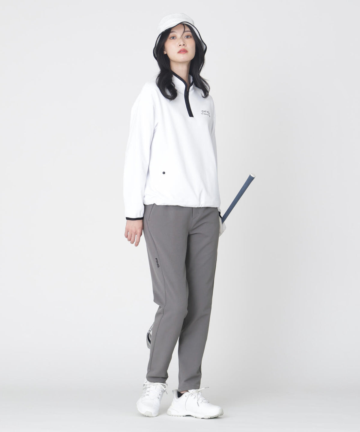 【PING APPAREL】全方向ストレッチパーテックスアンリミテッドテーパードパンツ (LADIES)
