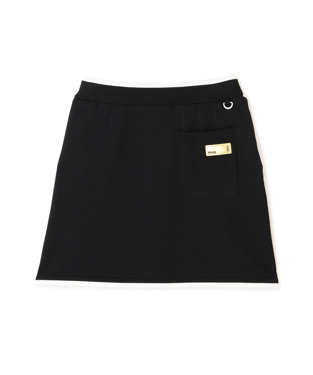[PING APPAREL] 薄手防風裏ニットスカート ＜GOLD＞ (LADIES)