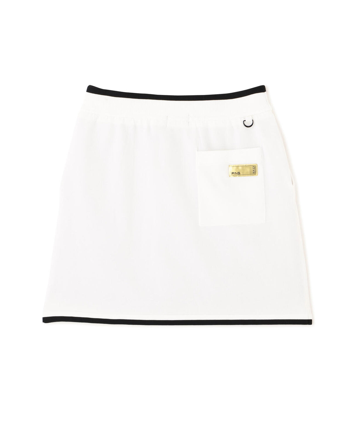 [PING APPAREL] 薄手防風裏ニットスカート ＜GOLD＞ (LADIES)