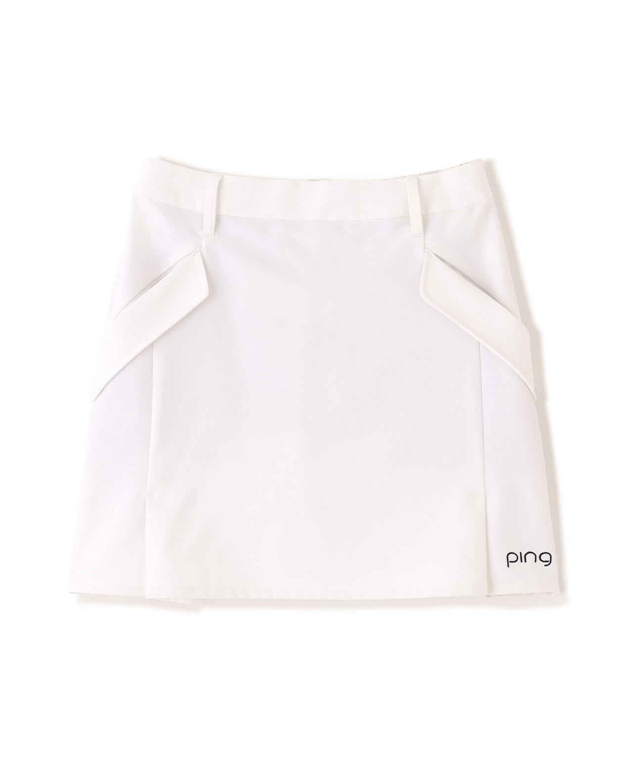 ［PING APPAREL］［UVカット・吸水速乾］ダブルストレッチフラップスカート (LADIES)