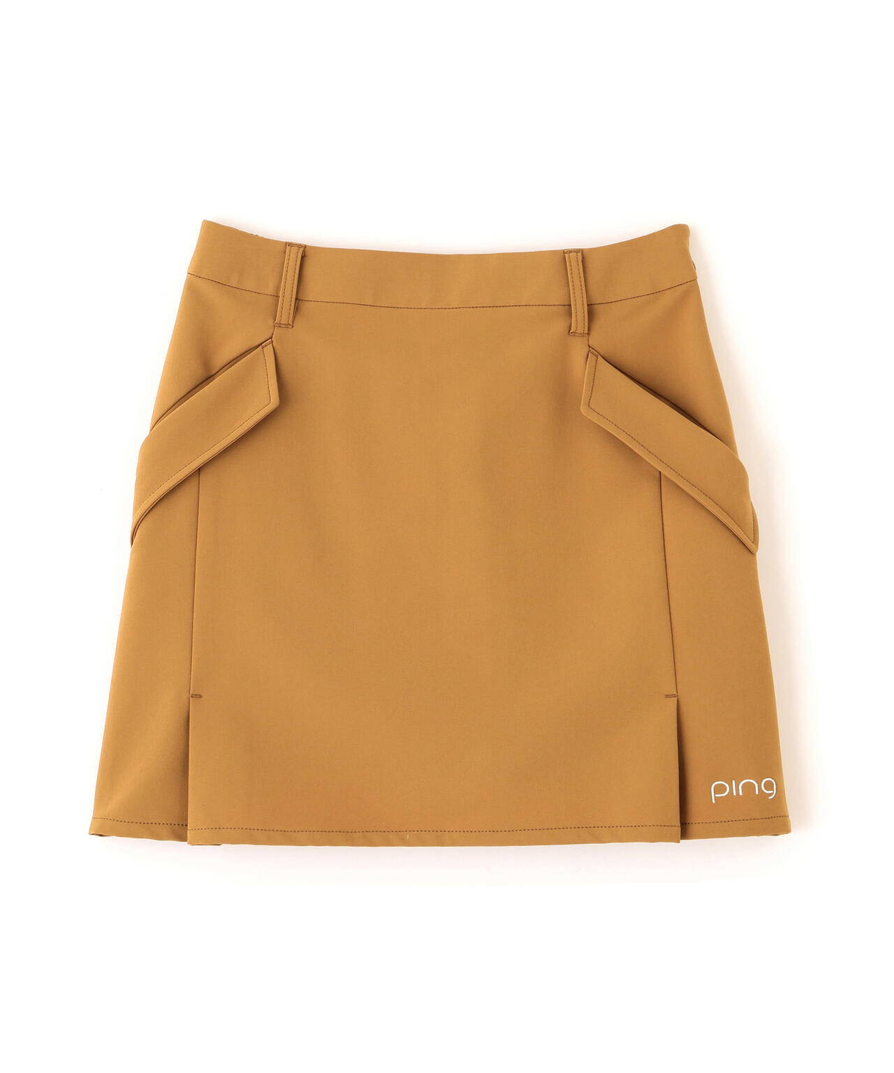 ［PING APPAREL］［UVカット・吸水速乾］ダブルストレッチフラップスカート (LADIES)