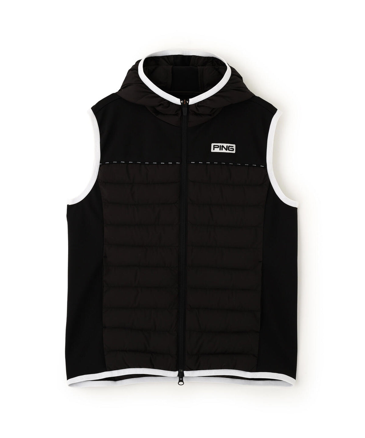 [PING APPAREL] [保温] 中綿フーディーベスト (LADIES)