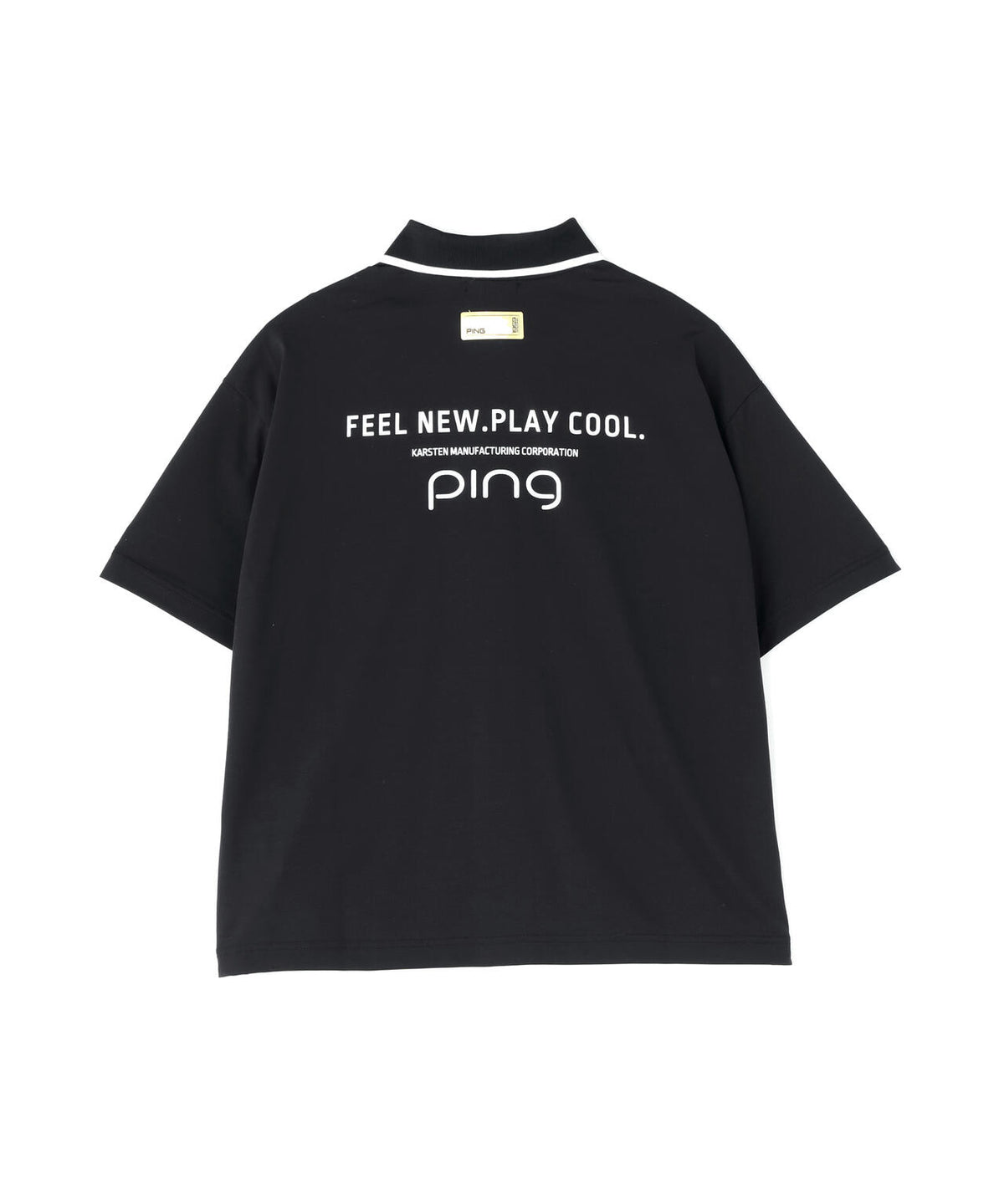 [PING APPAREL] 半袖ポロシャツ ＜GOLD＞ (LADIES)