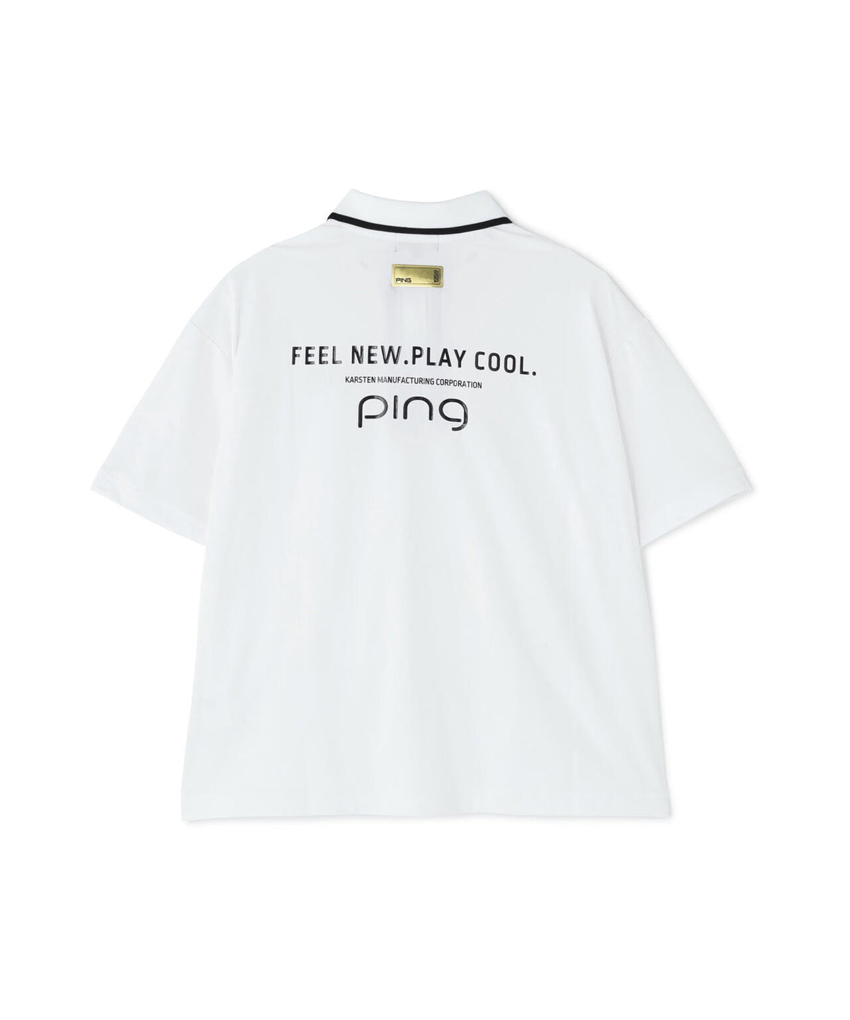 [PING APPAREL] 半袖ポロシャツ ＜GOLD＞ (LADIES)