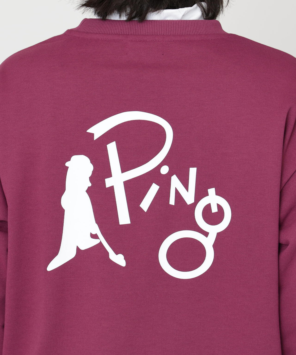 ［PING APPAREL］［吸水速乾・UVケア］10カラーMr.PINGダンシングロゴクルーネックプルオーバー (LADIES)