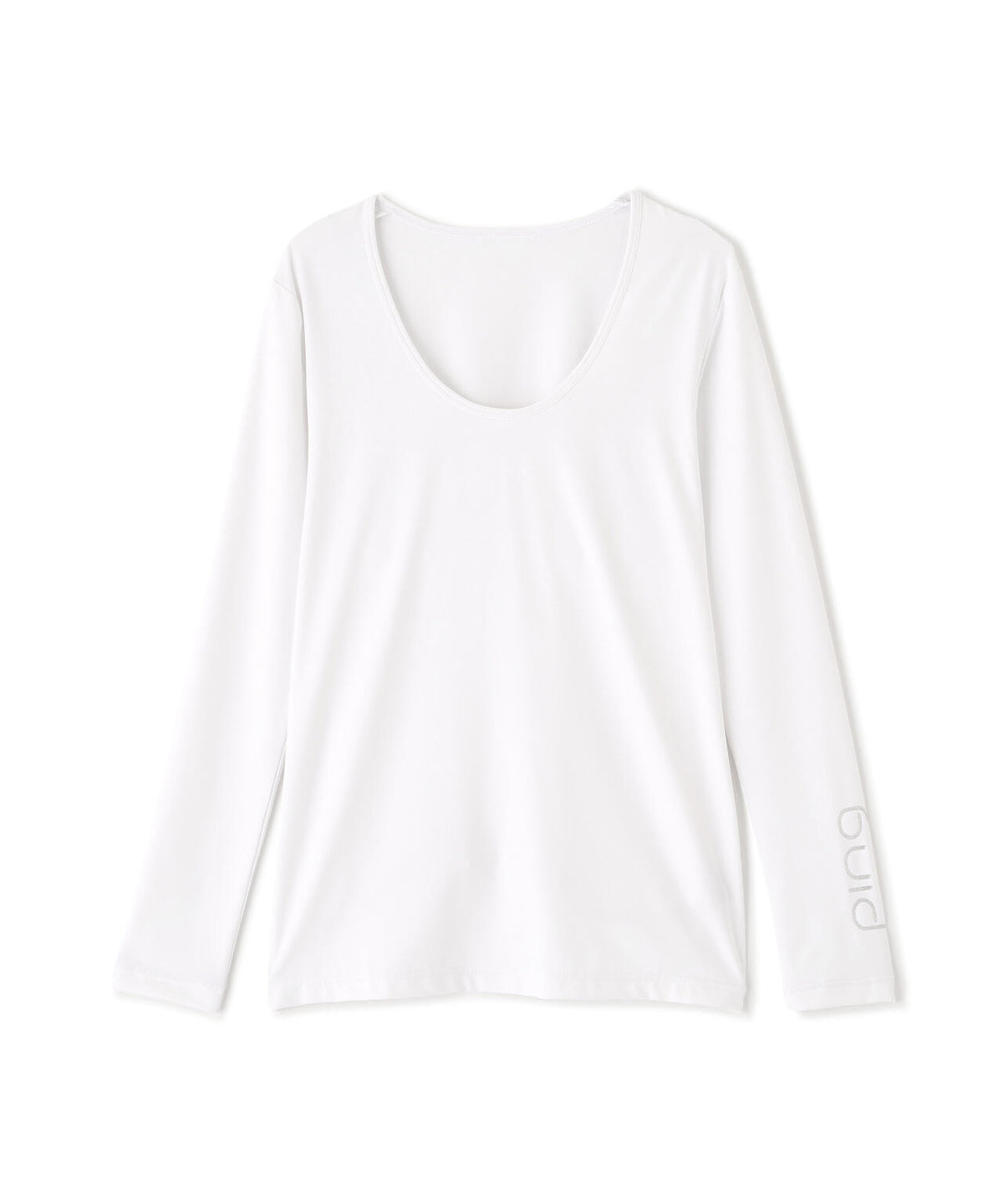 ［PING APPAREL］［UVカット・接触冷感］ベア天竺長袖Uネックインナー (LADIES)