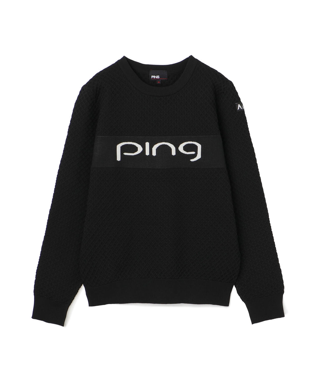 [PING APPAREL] クルーネックニット ＜GOLD＞ (LADIES)