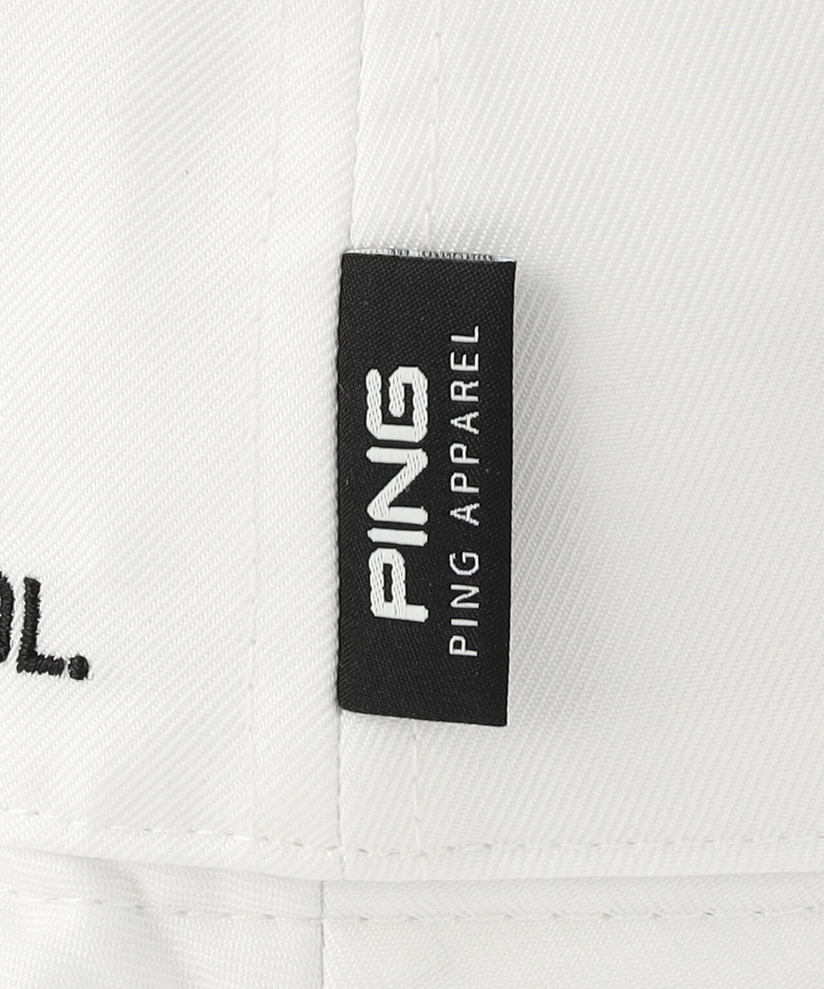 ［PING APPAREL］バイアス柄リバーシブルハット (LADIES)