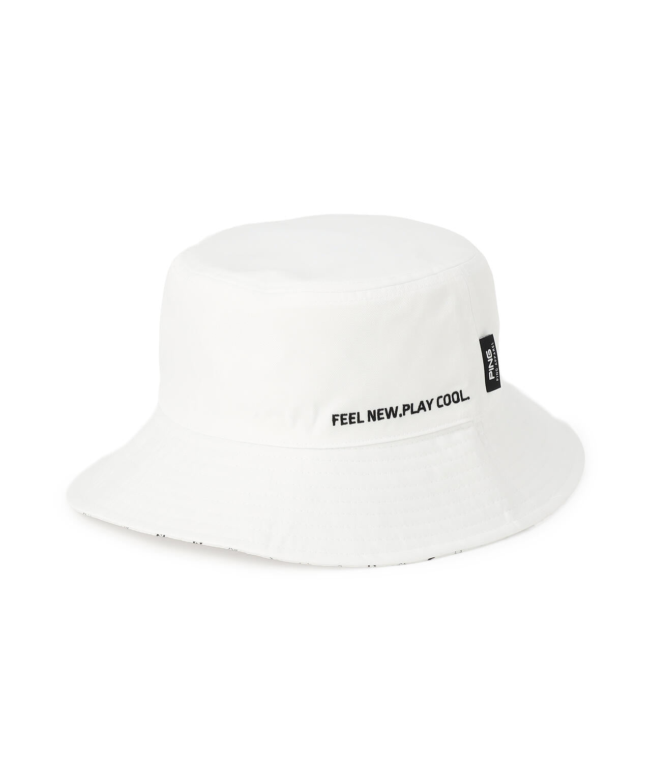 ［PING APPAREL］バイアス柄リバーシブルハット (LADIES)