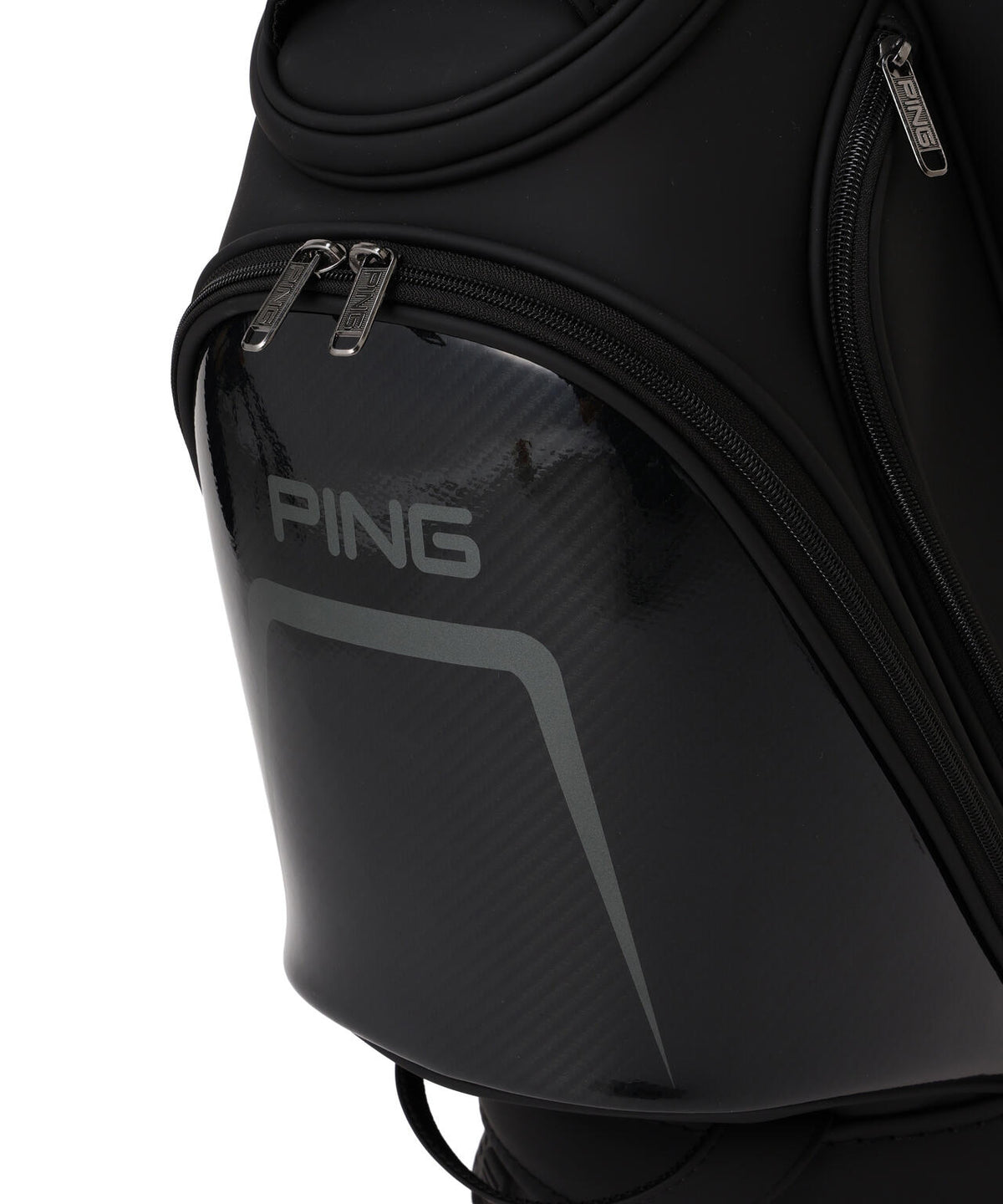 [PING] CB-U2605 BLACK ブラックキャディバッグ ＜47インチ対応＞ (UNISEX)