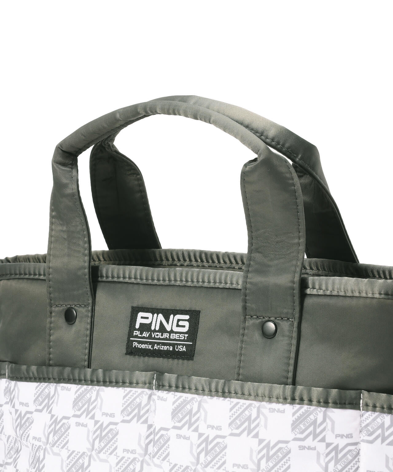 【PING】GB-F2602 AZ ROUND TOTE ラウンドトートバッグ (UNISEX)
