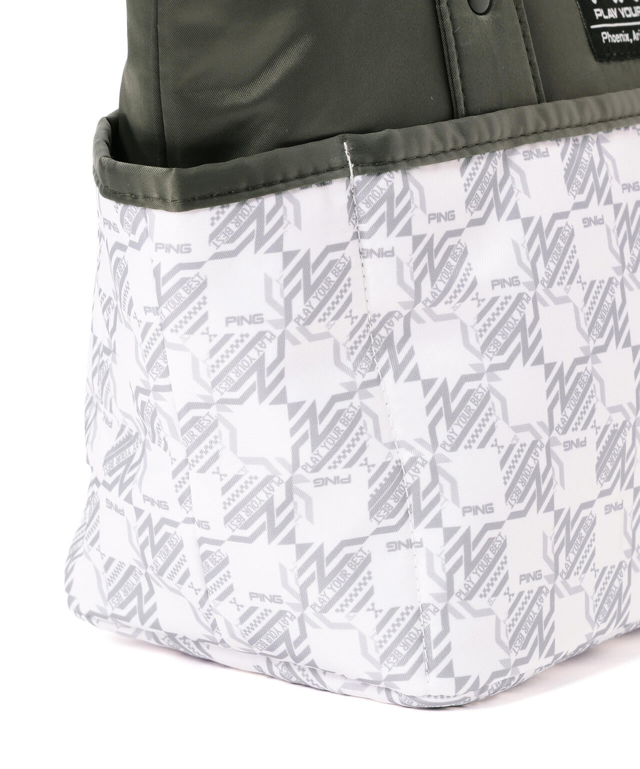 【PING】GB-F2602 AZ ROUND TOTE ラウンドトートバッグ (UNISEX)