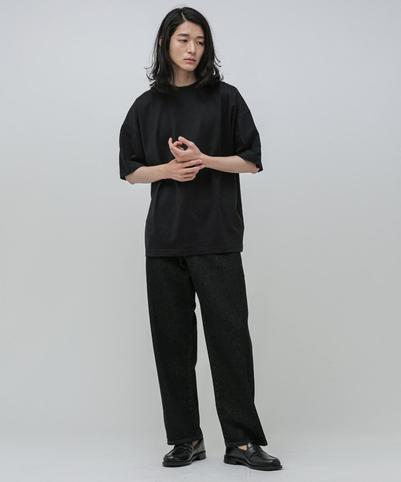 Anti Soaked 汗染み防止 クルービッグTシャツ