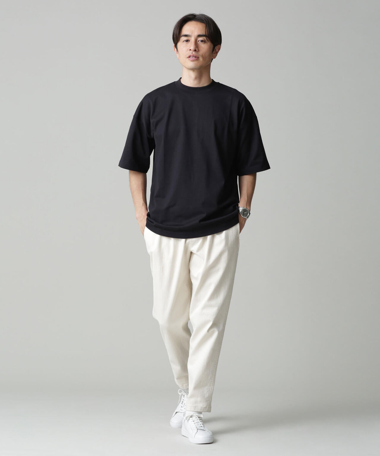 Anti Soaked 汗染み防止 クルービッグTシャツ