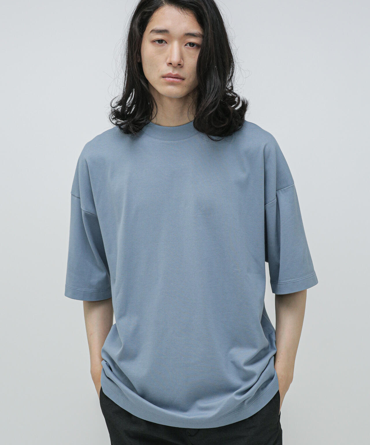 Anti Soaked 汗染み防止 クルービッグTシャツ