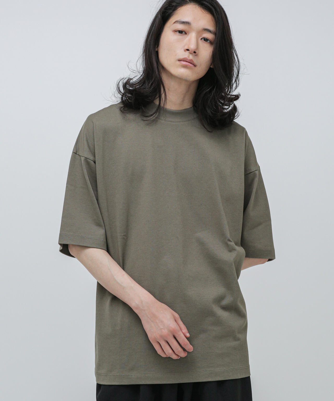 Anti Soaked 汗染み防止 クルービッグTシャツ