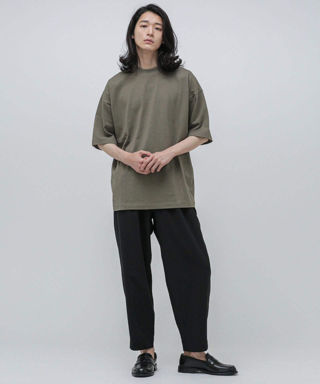 Anti Soaked 汗染み防止 クルービッグTシャツ