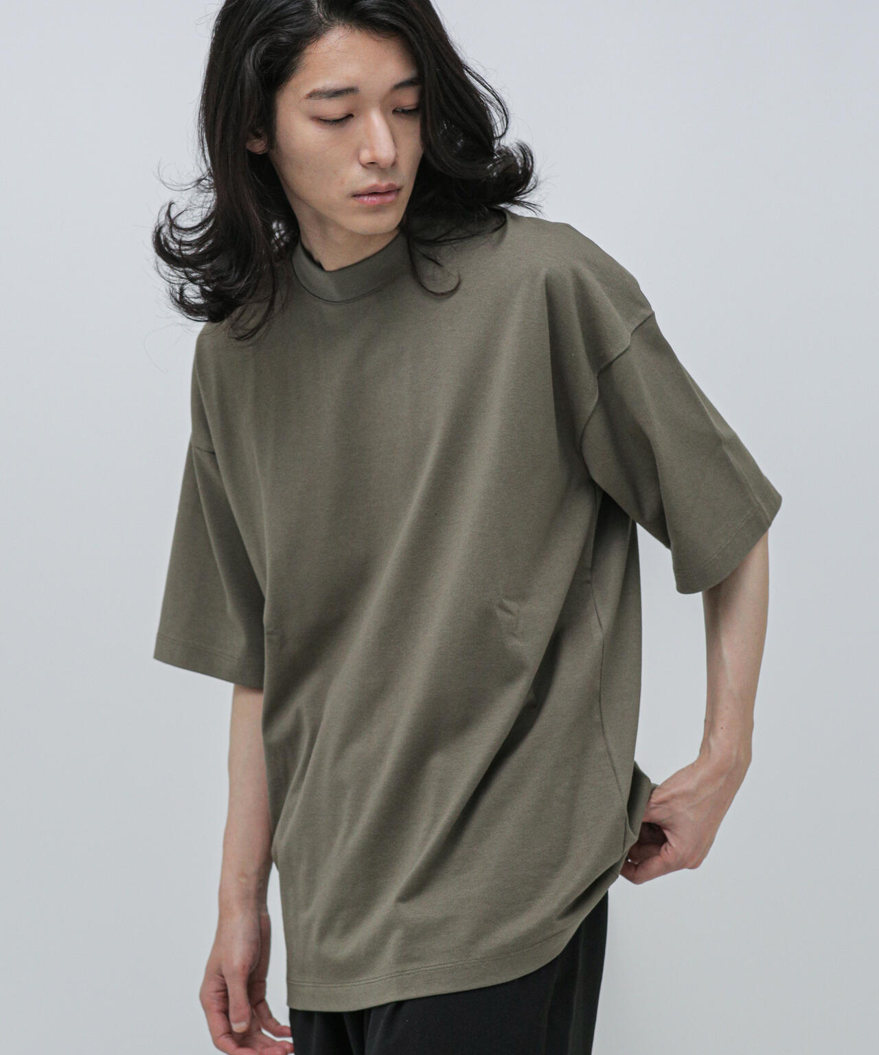 Anti Soaked 汗染み防止 クルービッグTシャツ
