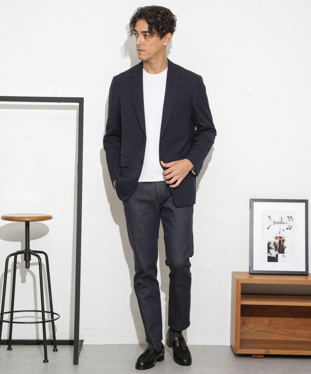 LB.03/｢ESSENTIAL LINE｣ノンフェイドスキニースラックス