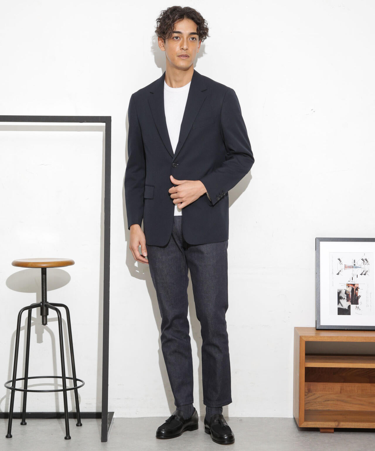 LB.03/｢ESSENTIAL LINE｣ノンフェイドスキニースラックス