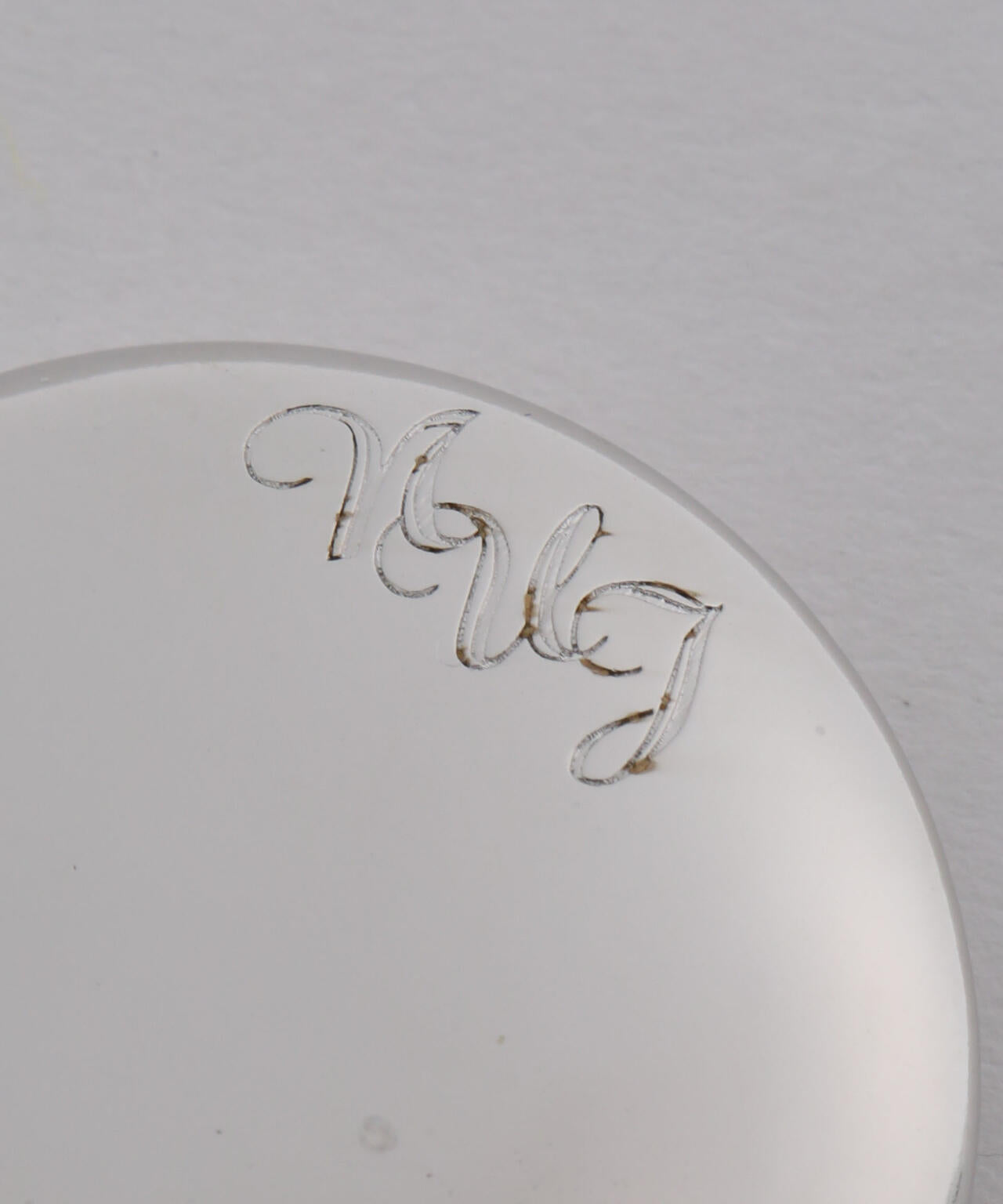LB.03/｢NU jewelry｣イニシャルNUJシルバーバッジ
