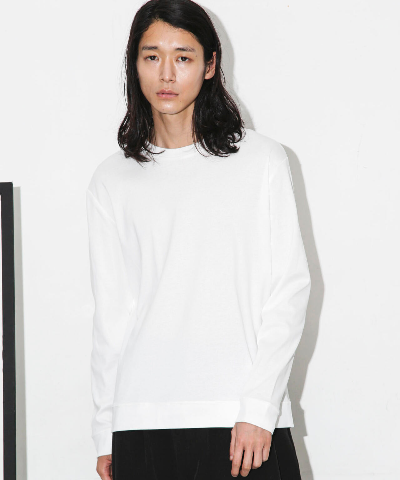 ｢FORMAL JERSEY｣クルーネックカットソー長袖