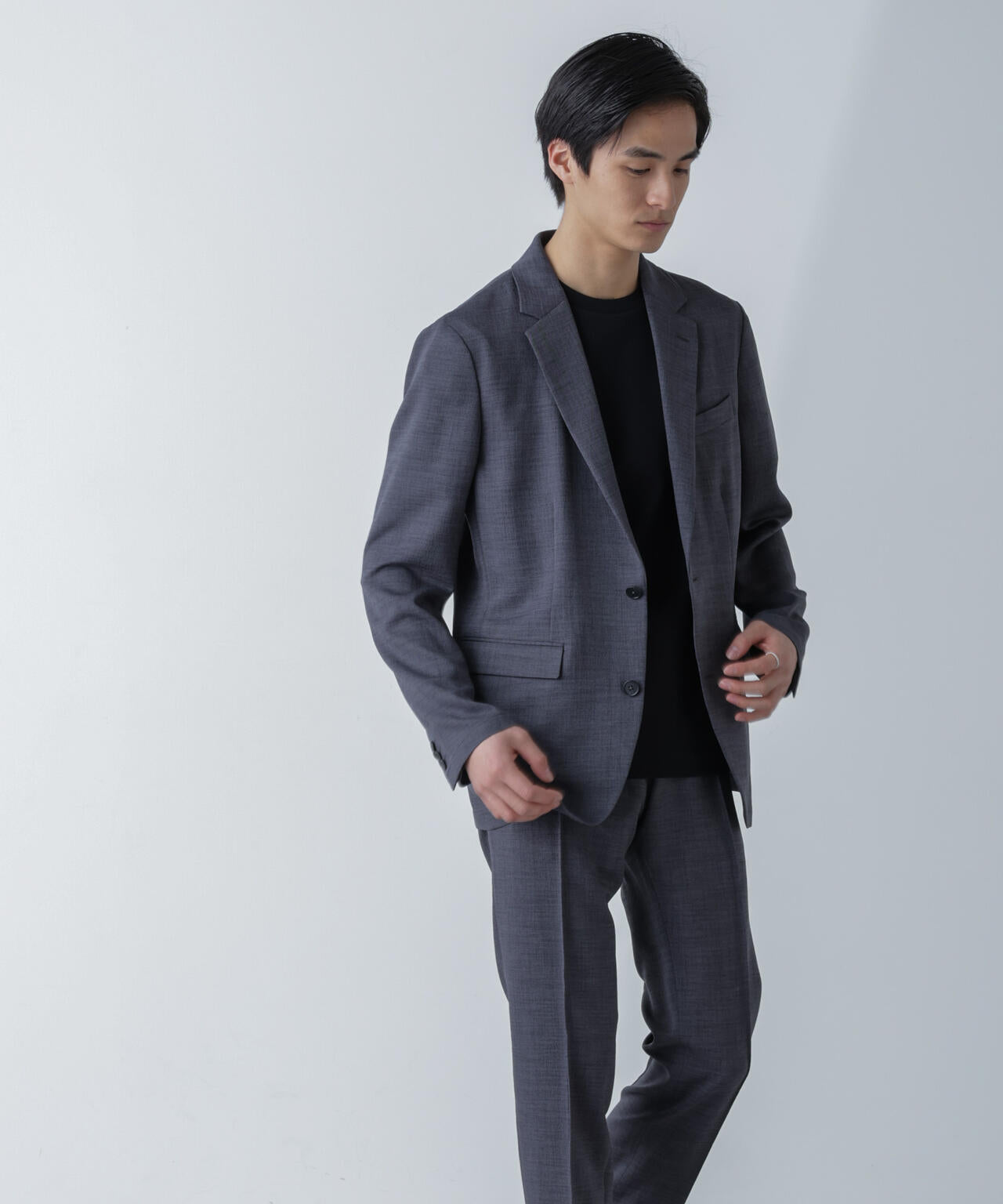 「N JACKET」Reflax(R)スラブツイルストレッチジャケット（セットアップ可）