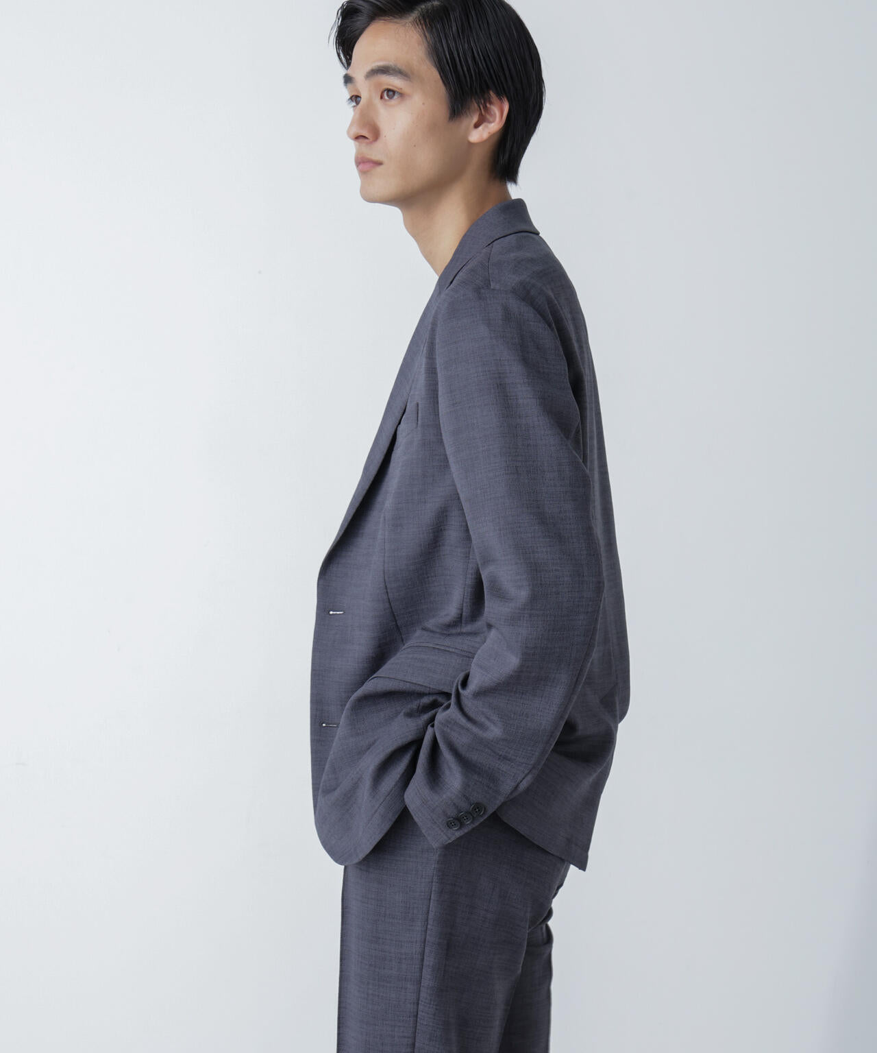 「N JACKET」Reflax(R)スラブツイルストレッチジャケット（セットアップ可）
