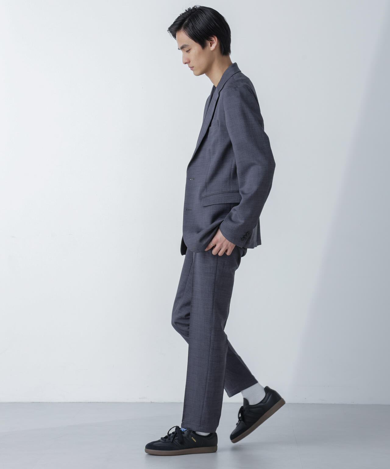 「N JACKET」Reflax(R)スラブツイルストレッチジャケット（セットアップ可）