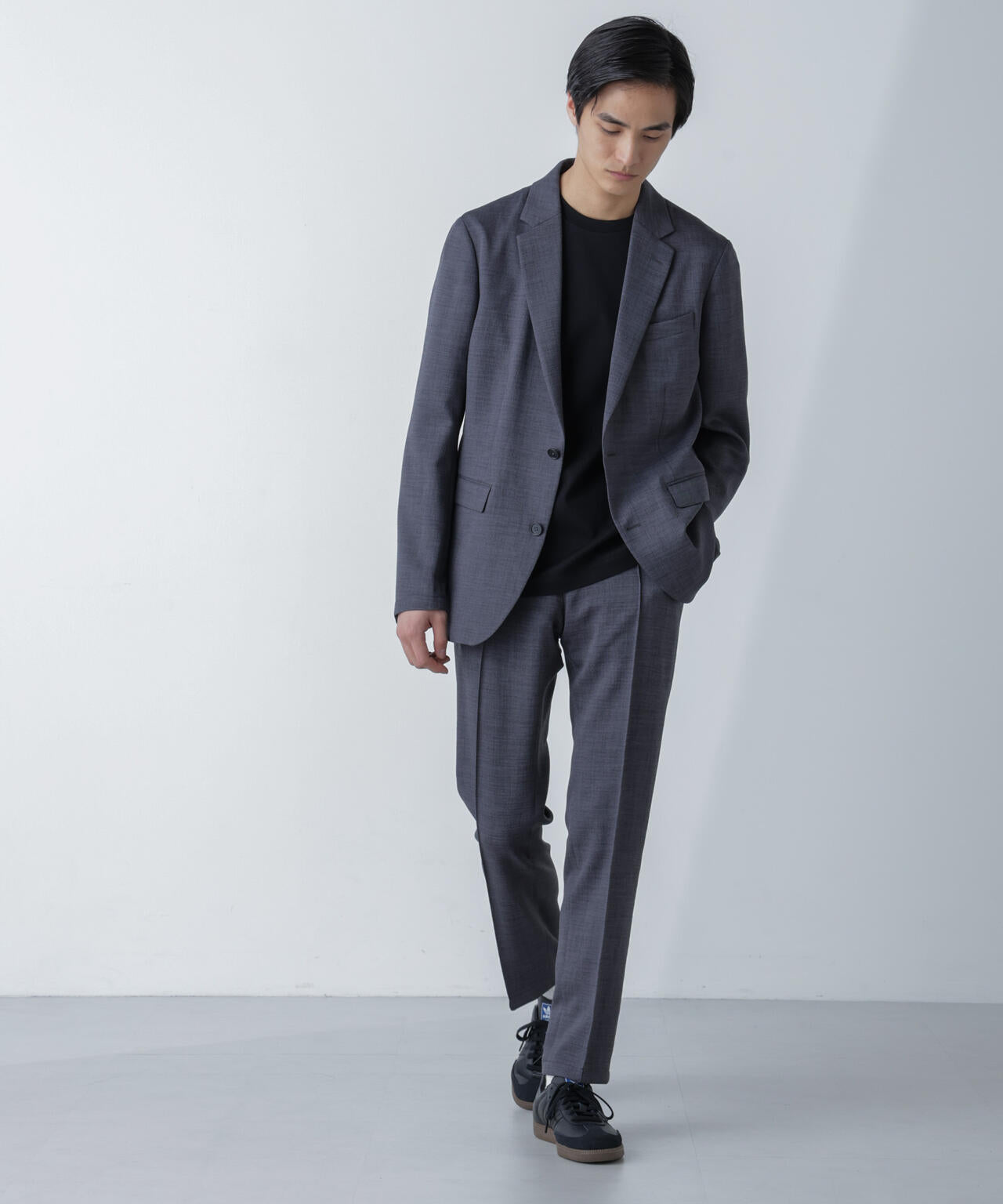 「N JACKET」Reflax(R)スラブツイルストレッチジャケット（セットアップ可）
