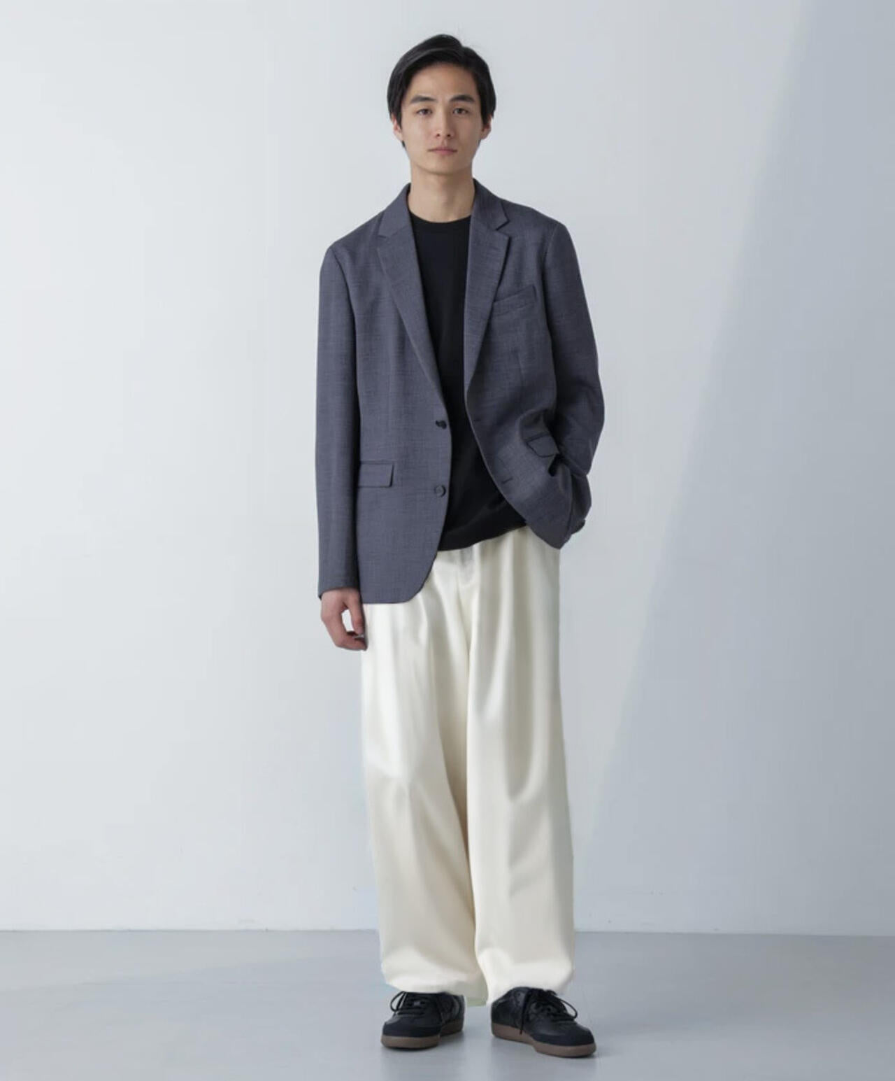 「N JACKET」Reflax(R)スラブツイルストレッチジャケット（セットアップ可）