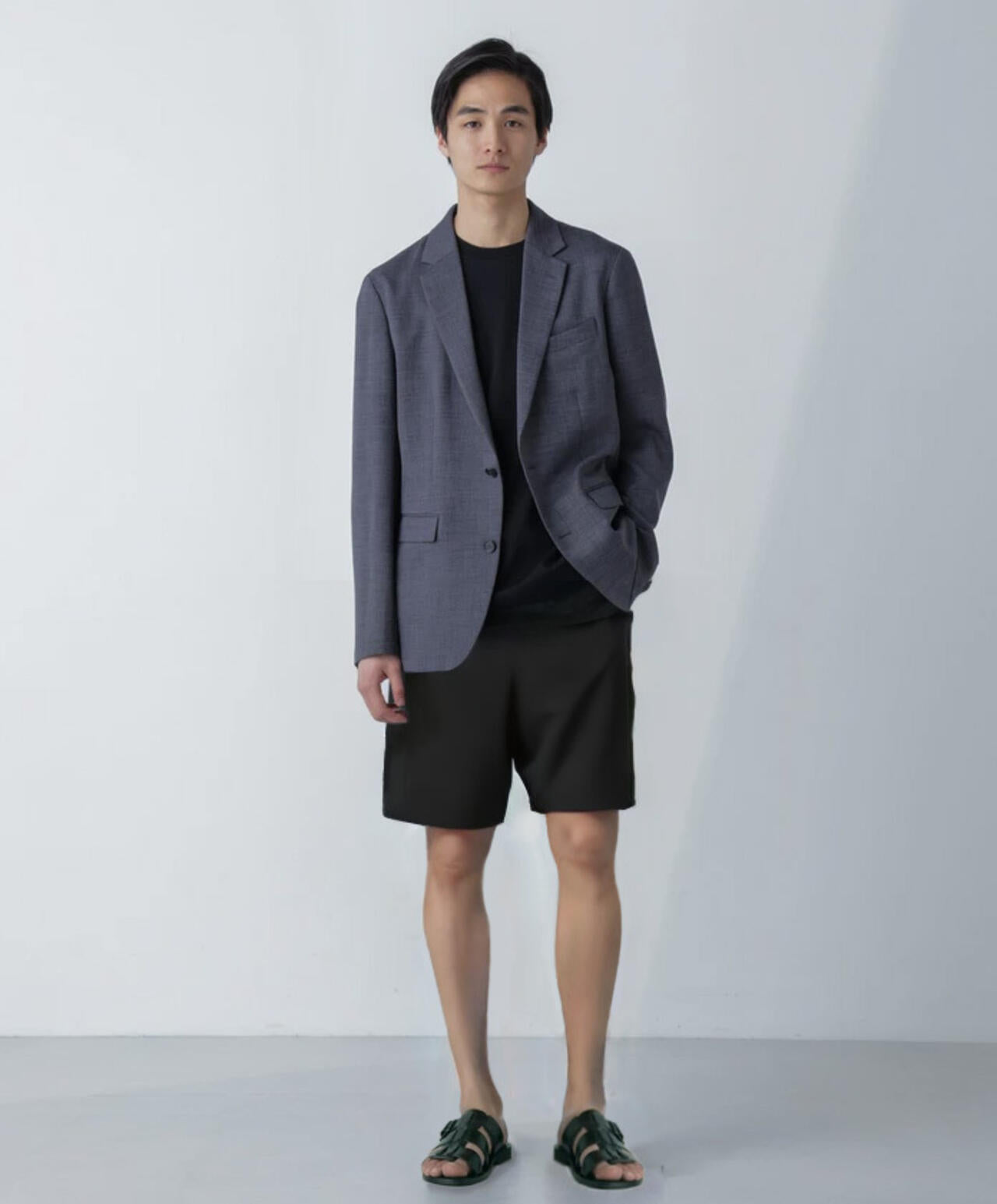 「N JACKET」Reflax(R)スラブツイルストレッチジャケット（セットアップ可）