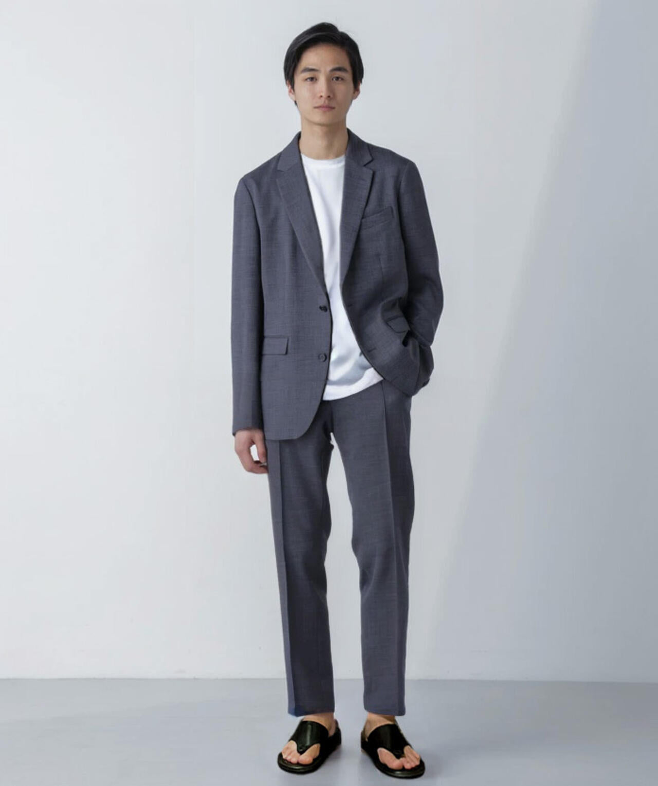 「N JACKET」Reflax(R)スラブツイルストレッチジャケット（セットアップ可）