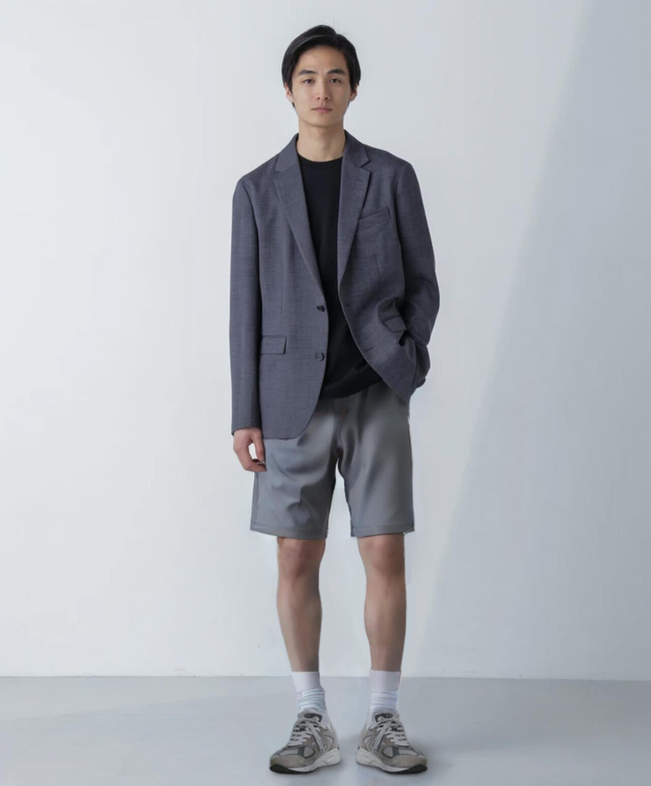 「N JACKET」Reflax(R)スラブツイルストレッチジャケット（セットアップ可）