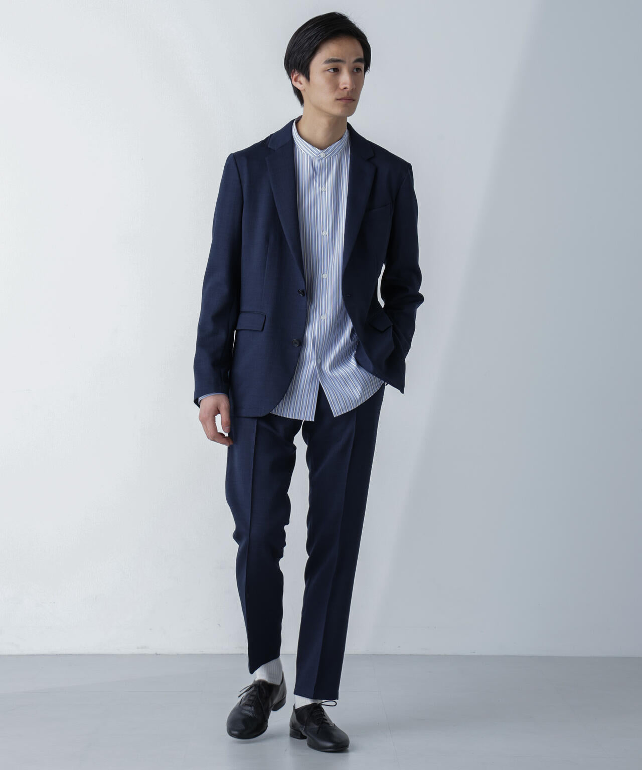 「N JACKET」Reflax(R)スラブツイルストレッチジャケット（セットアップ可）
