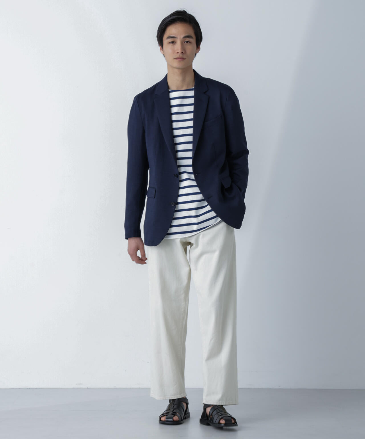 「N JACKET」Reflax(R)スラブツイルストレッチジャケット（セットアップ可）