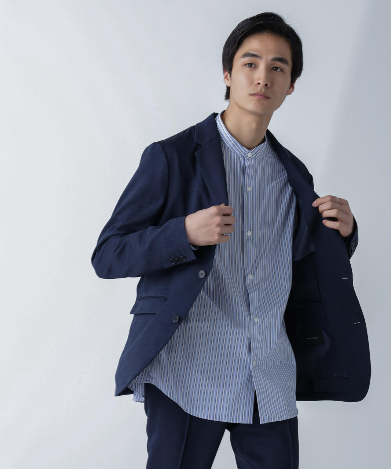 「N JACKET」Reflax(R)スラブツイルストレッチジャケット（セットアップ可）