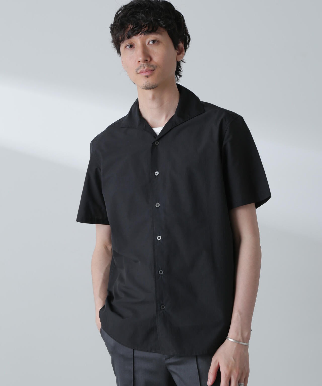 「MC」coveross(R)カッタウェイカラーシャツ(セットアップ可)