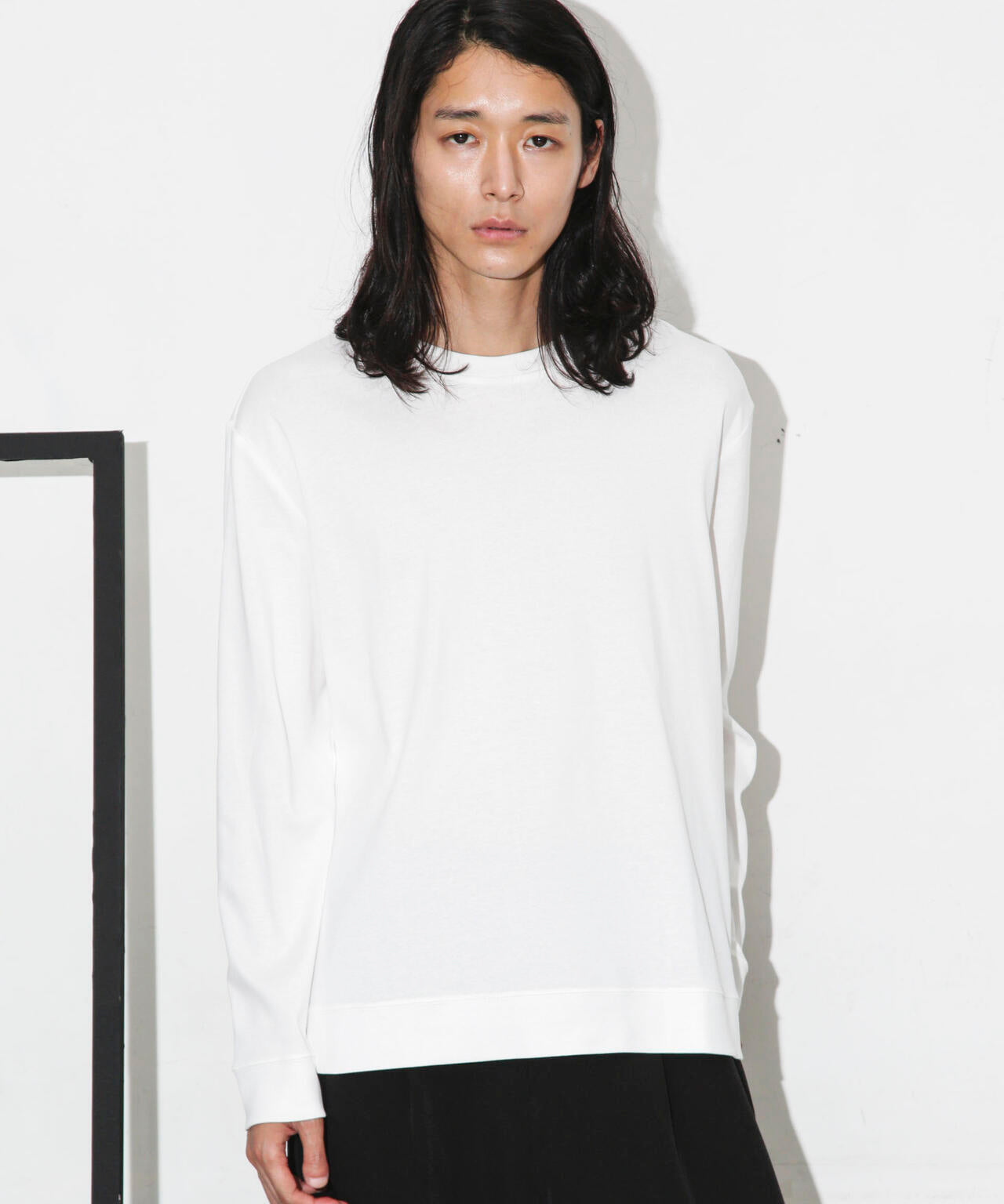 ｢FORMAL JERSEY｣クルーネックカットソー長袖