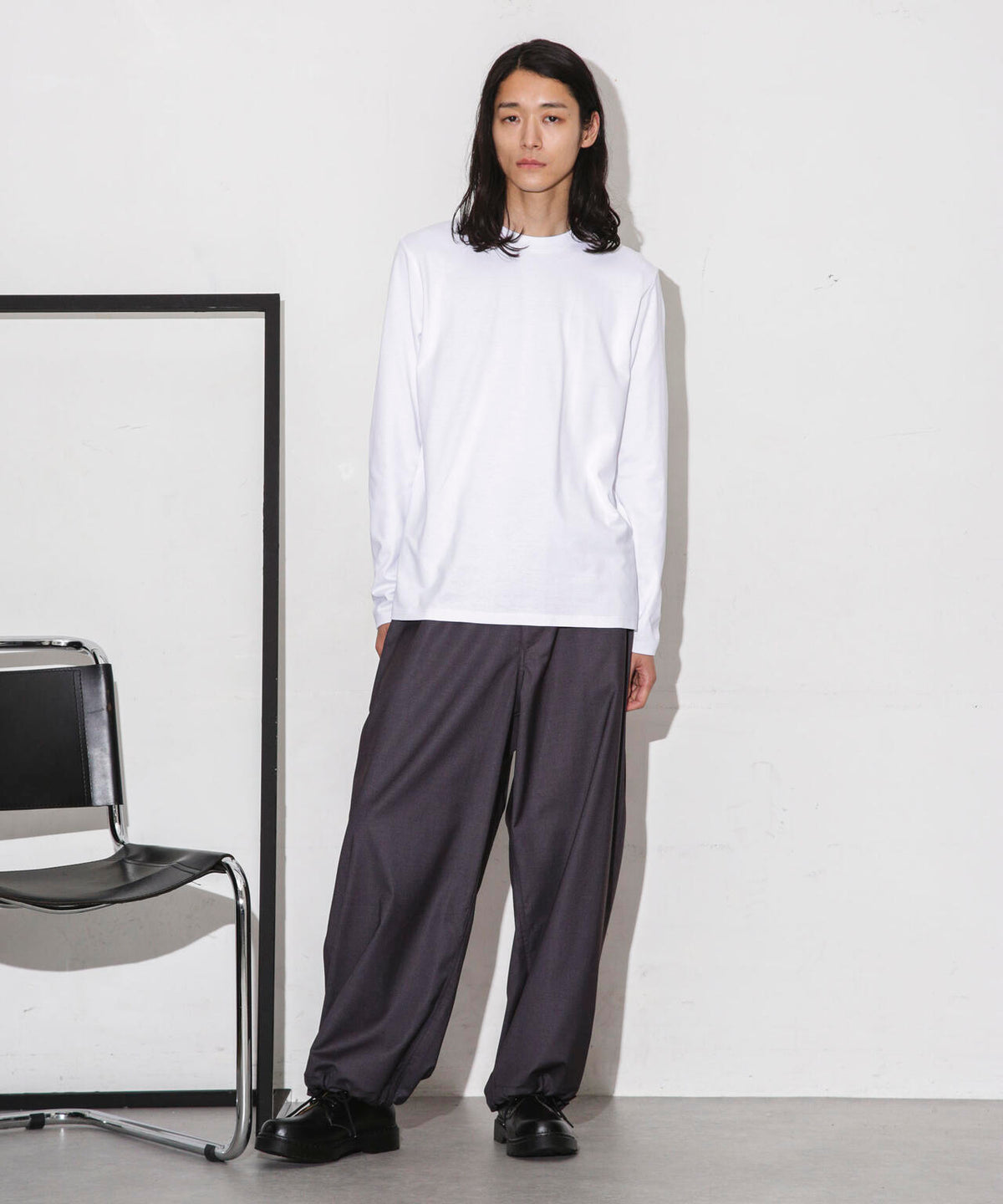 Anti Soaked 汗染み防止 クルーネックTシャツ長袖