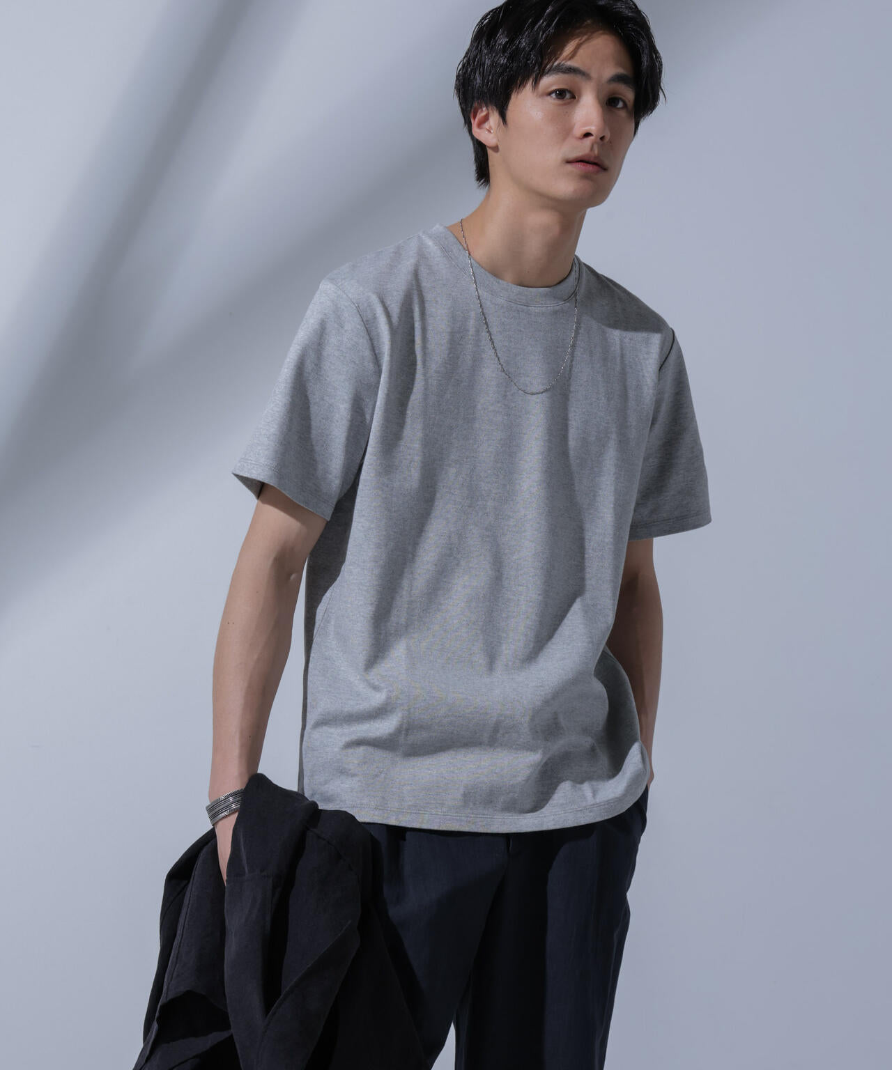 Anti Soaked(R)汗染み防止 クルーネックTシャツ