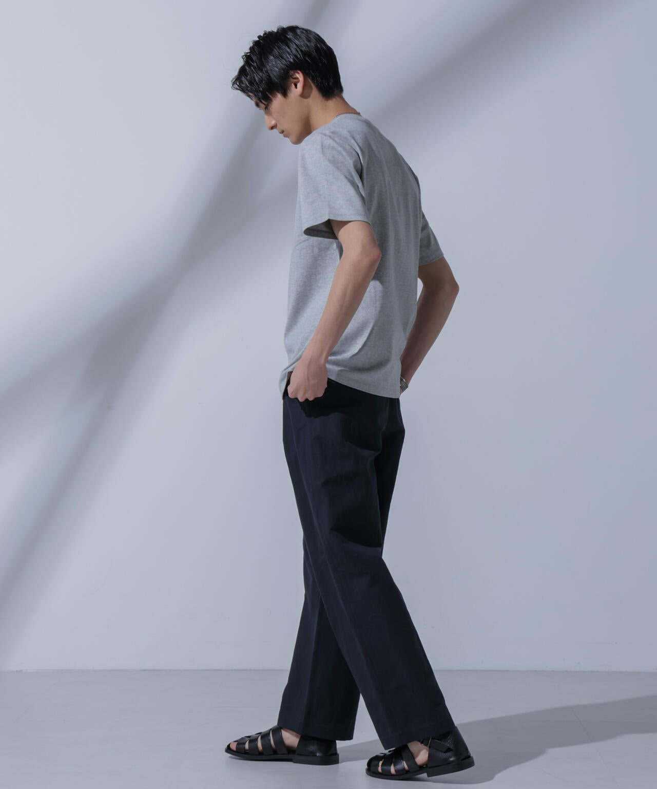 Anti Soaked(R)汗染み防止 クルーネックTシャツ