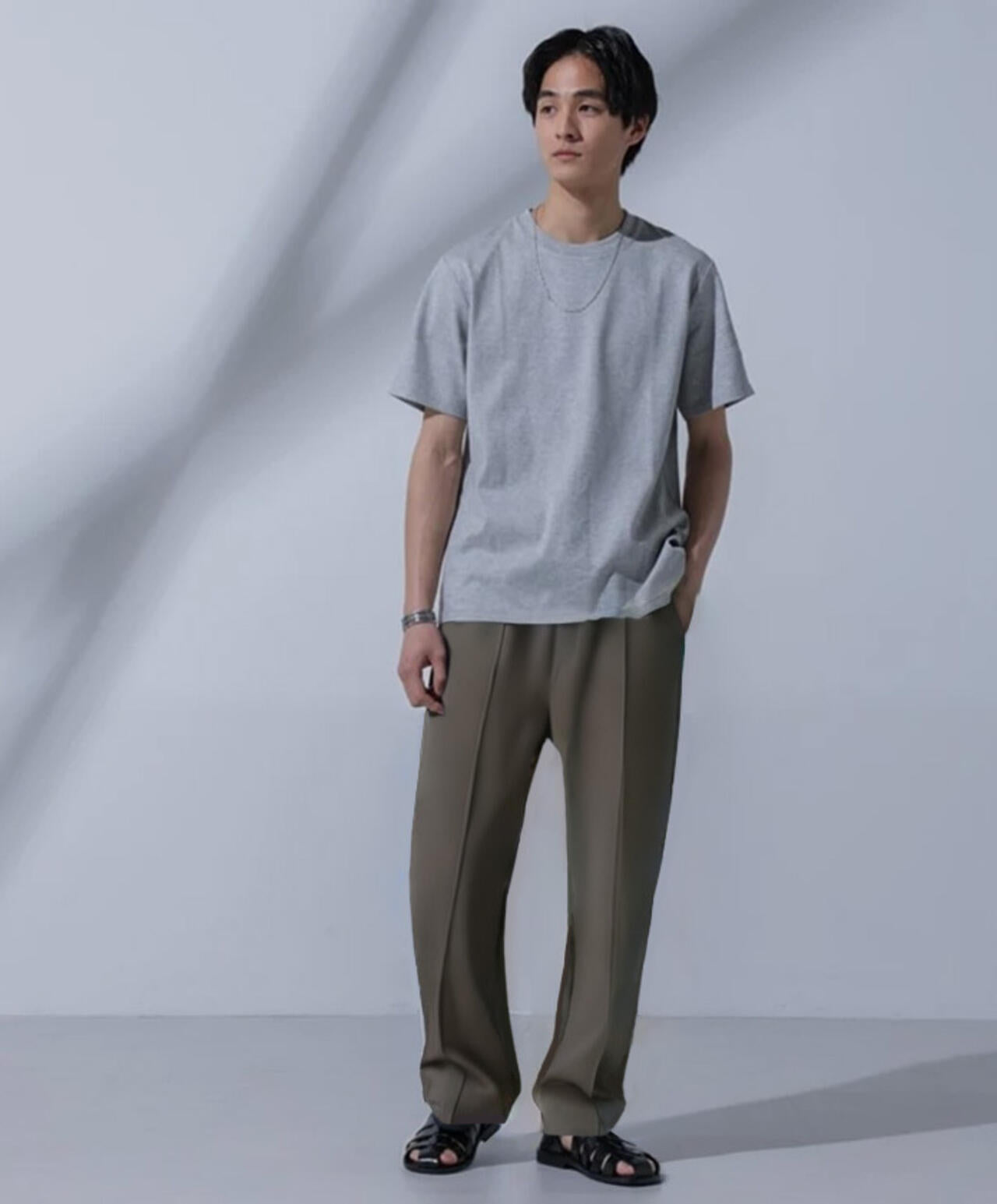 Anti Soaked(R)汗染み防止 クルーネックTシャツ